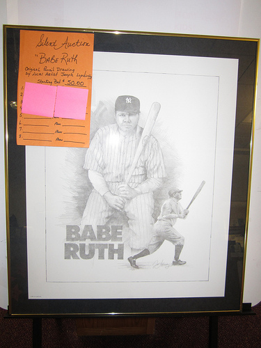 Babe Ruth drawing